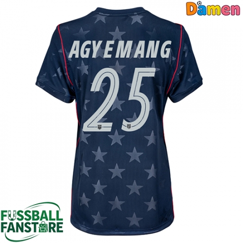 Vereinigte Staaten Patrick Agyemang #25 Replik Auswärtstrikot Damen WM 2026 Kurzarm